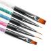 5pcs Nail Art Brushes Set - Professional Painting & Dotting Pens for Manicure - International Shipping Available - Buy Online on GoSupps.com
