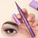 Black Liquid Eyeliner Travel Smudge Proof Liquid Eye Liners with Fine Tip | Beginner Friendly Fast Drying Cosmetics Portable Long Wear Eyeliner for Puchen - Buy Online on GoSupps.com