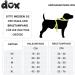 Ddoxx Reflecting Airmesh Step-in Dog Harness - Adjustable Small Size (Green) for All Breeds - Neck 20-28 cm Breast 32-44 cm - Buy Online on GoSupps.com