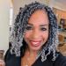 7 Packs Passion Twist Hair Grey Crochet Hair Short Soft 10 Inch Passion Twist Hair Pretwisted Pre-looped Passion Twist Crochet Braids For Black Women (10Inch TGrey) 10 Inch (Pack of 7) 1B GREY