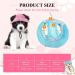 Pet Baseball Hat Round Brim Princess Cap Dog Visor Hat Sun Protection Cap Dog Mesh Porous Cap with Ear Holes and Chin Strap for Small Dogs Pug Chihuahua Shih Tzu Yorkshire Terriers  2 Colors - Buy Online on GoSupps.com