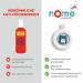 Nomo Mosquito Protection Clip - 30 Days Insect Repellent | Ideal for Camping & Outdoor Activities | Black Anti-Mosquito Solution (1 Pack) - Buy Online on GoSupps.com
