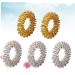 Ibasenice 5-St Spiky Sensory Ring - Acupressure Finger Circulation Toy | Chinese Medicine Massage Device - Buy Online on GoSupps.com