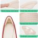 6 Pairs Heel Cushion Pads - Ultimate 4D Heel Protection for Pain, Slipping, Blisters & Friction - Beige & Black - Buy Online on GoSupps.com
