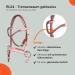 RL24 Bitless Bridle for Wooden Horses | Real Leather Pink Horse Accessories | HKM Mini Shetty Toys for Kids - Buy Online on GoSupps.com