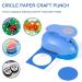 Katfort 2 Inch Circle Punch - Perfect for Paper Crafts, Cardstock & Scrapbooks - Blue - Buy Online on GoSupps.com
