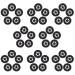 Healeved 20 pair of anti-slip ring For glasses slipproof glasses holder comfortable glasses hook glasses bricks ear spells for glasses replacement ear handles pentagram reading glasses child pebble gel