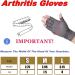 Women's Medium Compression Arthritis Gloves - Pain Relief for Daily Activities - Buy Online on GoSupps.com