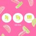 Smart Sweets Low Sugar Sourmelon Bites Candy Fruity Free of Sugar Alcohols & No Artificial Sweeteners Sweetened with Stevia Natural Fruit Flavors 12x50g (Box of 12) - Buy Online on GoSupps.com