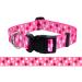 Mihqy Valentine's Day dog collar-adjustable cardiac dog collar-love motif-perfect for small medium-sized and large dogs (heart m) m (neck circumference 33-55 cm width 2 cm) heart