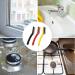 Stove Brush - Dead Corner Scrubber | Multifunctional Deep Cleaning Brush | Hand Held Crevice Cleaning Brush | Kitchen Grease Removal Brush | Hard Bristle gaas Stove Brush for Dead Corner Clean - Buy Online on GoSupps.com