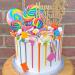 Large Lollipops - Swirly Lollies - Rainbow Lollipops - Lolly - Cake Toppers 100g 1 Lollipop (Rainbow - Mixed Fruit) - Buy Online on GoSupps.com