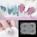 Nail Carving Mold - Creative 3D Silicone Manicure Tool for Home | High Toughness Bear & Butterfly Shapes | International Shipping Available - Buy Online on GoSupps.com