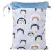 Seaur cloth diaper pockets Washable diaper pockets with zipper reusable organizer bag for beaches fitness hiking travel color 13 (1 piece) 30 40 cm