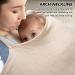 Huiguli Breastfeeding Cloth | Upgrade 76x110cm Musselin Nursing Cover | Soft Khaki Cotton Scarf for On-the-Go Privacy | Outdoor Nursing Apron with Storage Bag - Buy Online on GoSupps.com
