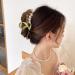 Lily of The Valley Non-Slip Metal Hair Clip - Elegant Orchid Flower Fashion Accessory - Buy Online on GoSupps.com