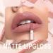 Nude Matte Lipstick Set - 3Pcs Velvet Smooth Lip Gloss | Long Lasting Non-Stick Cup Lip Glaze for Women - Best eCommerce Shipping Worldwide - Buy Online on GoSupps.com