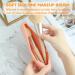 Travel Makeup Brush Holder - DEERLET Silicone Organizer Case with Magnetic Closure | Portable & Sleek Pink Makeup Brush Travel Case - Buy Online on GoSupps.com