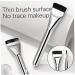 Flat Makeup Brush 5.4 - Thin Blade Liquid Brush for Streak-Free Coverage Soft Bristles Contouring & Concealing | International Shipping Available - Buy Online on GoSupps.com