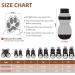 Pupeck Dog Socks - Anti-Slide Paw Protection for All Dog Sizes | 3 Pairs + 6 Pack | Summer Heat & Hardwood Floor Safety | Black Star & Moon Design - Buy Online on GoSupps.com