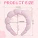 Spa Headband Women Fashion Headband Hair Accessories Sponge Headband Makeup Headband Wide Headband for Face Washing Shower Makeup Removal Skincare (Pink) - Buy Online on GoSupps.com