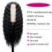 Long Curly Synthetic Lace Front Wig - Black Loose Deep Wave Style for Women | Natural Looking Fake Scalp Middle Part Hair Replacement | Daily & Party Use (1B) - Buy Online on GoSupps.com