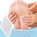 Geteawily Glass Callus Remover | Manual Transparent Foot File Portable Foot Care Tools User-Friendly Callus Shaver for Wet & Dry Skin Diamond - Buy Online on GoSupps.com