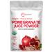 Organic Pomegranate Juice Powder, 1 Pound (91 Serving), Freeze Dried & Cold Pressed, Natural Vitamin C (Immune Vitamin), Support Immune System, Organic Flavor for Smoothie & Beverage, Vegan 1 Pound (Pack of 1)