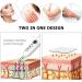 X & Z-XAoy Electronic Acupuncture Pen - 2 Massage Heads for Pain Relief & Meridian Energy Healing - Rechargeable Wireless Device - Buy Online on GoSupps.com