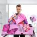 Kigai Butterfly Flowers Barber Cape - Professional Waterproof Hair Cutting Cape for Men & Women with Adjustable Snap Closure - Buy Online on GoSupps.com
