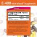 Now Foods Vitamin E-400 IU 100 Softgel - Powerful Antioxidant for Immune Support - Buy Online on GoSupps.com