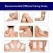 TENS Unit Replacement Pads - NURSAL 2x2 Reusable Electrotherapy Pads (20pcs) - Upgraded Self-Stick for AUVON & TENS 7000 - Buy Online on GoSupps.com