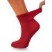 American Made Diabetic Ankle Socks 3 Pairs Red, Size 9-11 | Soft Cotton Non-Binding Top - Buy Online on GoSupps.com