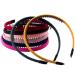 Duufin 8 Pieces Teeth Comb Headband Set - Non-slip Hairbands for Women and Girls in 8 Vibrant Colors - Buy Online on GoSupps.com