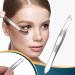 LIGUSTRUM Silver Tone Stainless Steel 3.5 Inch Tweezers for Eyebrows - Buy Online on GoSupps.com