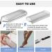 Stainless Steel Foot File Callus Remover with Replacement Blade - Professional Pedicure Tool for Dead Skin by ConciseLife - Buy Online on GoSupps.com