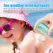 Buy Sunscreen Applicator for Kids - 2 Pack Brush Set with Protective Caps & Cleaning Pad | Sunblock Buddy Green - Buy Online on GoSupps.com