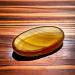 Yellow Fluorite Worry Stone - Natural Crystal for Focus, Creativity & Stress Relief - Buy Online on GoSupps.com