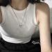 Oralgos 2023 Hollow Heart Necklace - Simple Pendant Jewelry for Women & Girls Perfect Wedding Gift - Buy Online on GoSupps.com