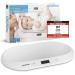 Grundig Babyhage |Digital children's scale up to 20kg |Digital LED display |Weight control from birth |LCD display |Tara function |High reading accuracy |Automatic shutdown (white)
