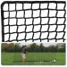 IUZEAI Golf Practice Net Golf Ball Hitting Netting,Heavy Duty Nylon Golf Sports Netting Barrier Nets 10x10ft/10x15ft/10x20ft