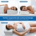 Sigoods Contour Memory Foam Pillow - Ergonomic Cervical Support for Neck & Shoulder Pain Relief | 3D Massage Units | Ideal for Side, Back, & Stomach Sleepers - Buy Online on GoSupps.com
