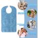 3-Pack Waterproof Adult Bibs for Men & Women - Push Button Dirt Catchers | L tz - Food Protection for Seniors & Disabled - Buy Online on GoSupps.com