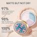 Buy CATKIN Poreless Finish Loose Setting Powder - Translucent Natural Shimmer Makeup for All Skin Tones - 0.42 oz with Velour Puff - International Shipping Available - Buy Online on GoSupps.com