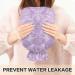 Hot Water Bottle with Floral Cover - 1L for Pain Relief | Purple Design | Ideal for Bed & Foot Comfort - Buy Online on GoSupps.com