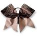 Rhinestone Cheer Bow - Crystal Studded Black Ponytail Holder for Cheerleaders - Buy Online on GoSupps.com