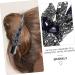 minkissy fancy barrettes for women's hair small alligator clips thin hair sparkly hair clips bling hair clips alligator hair clips rhinestone hair clips crocodile skin crystal Metal Mother - Buy Online on GoSupps.com