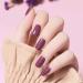 Purple Nail Polish - Grape Purple Nail Varnish - Peel Off Quick Dry Water-Based Formula No Smell Non Toxic Nail Polish - Stylish Nail Polish for DIY Nail Art - Buy Online on GoSupps.com