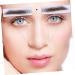SKISUNO 4pcs Eyebrow Stickers Eyebrow Transfer Sticker False Eyebrow Tool Transfer Stickers 6d Cosmetic - Buy Online on GoSupps.com