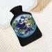 Earth Hot Water Bottle with Plush Cover - Perfect Bed Warmer for Adults & Children | 26.5x15.3cm | International Shipping Available - Buy Online on GoSupps.com